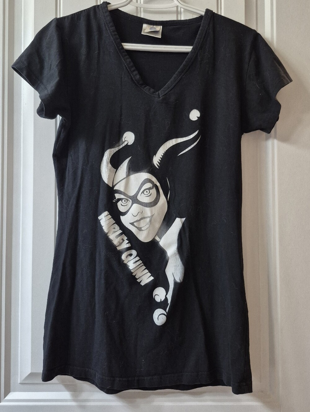 Womens officially licensed DC Comics Batman Harley Quinn graphic Tee Size Large